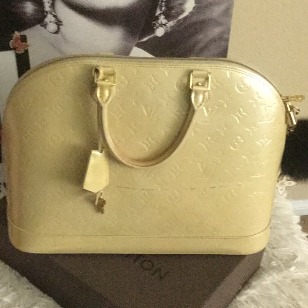 Louis Vuitton monogram elegance hand bag - Picture 3 of 8